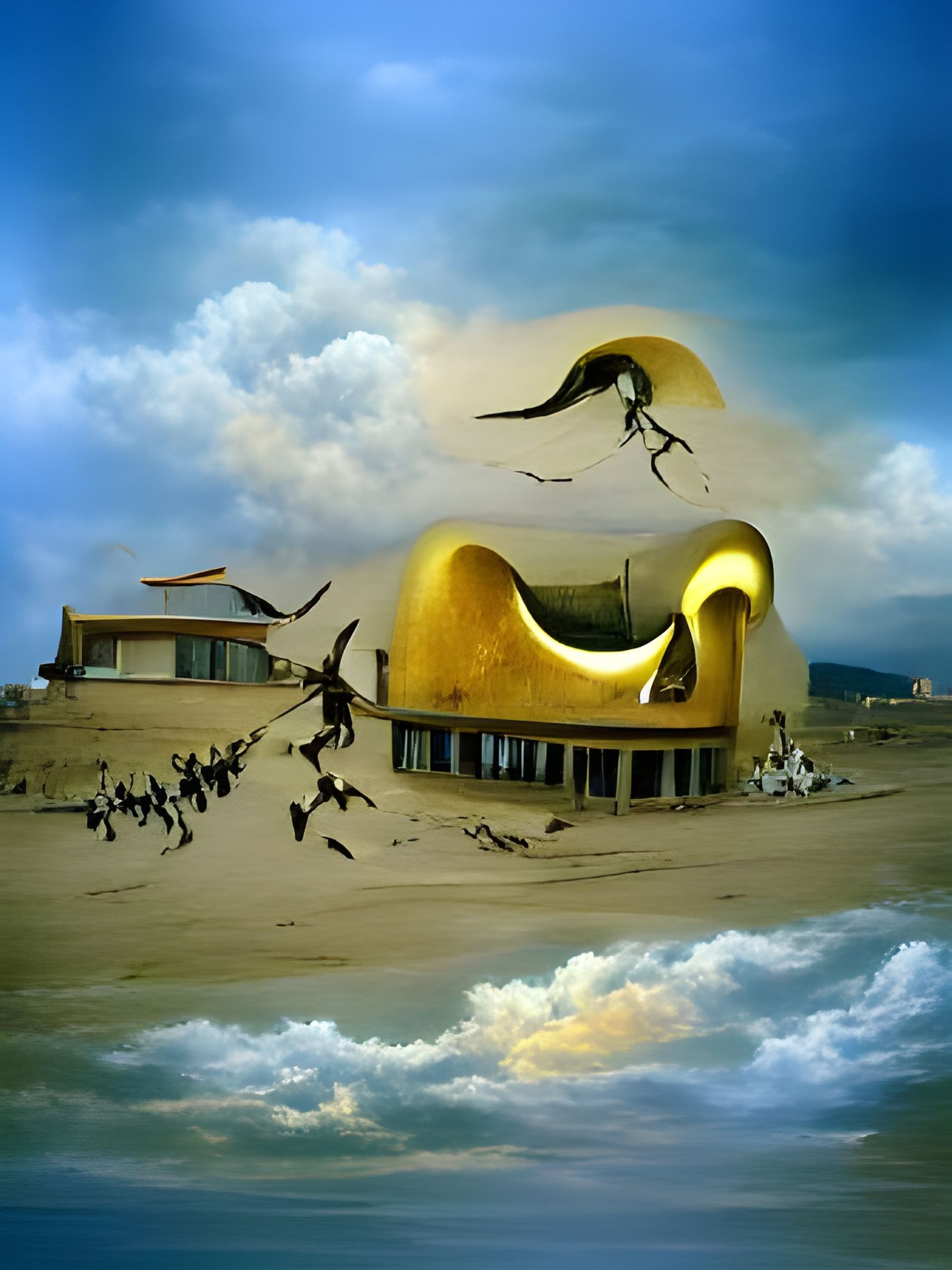 gsaxon #19 Dali seashore house