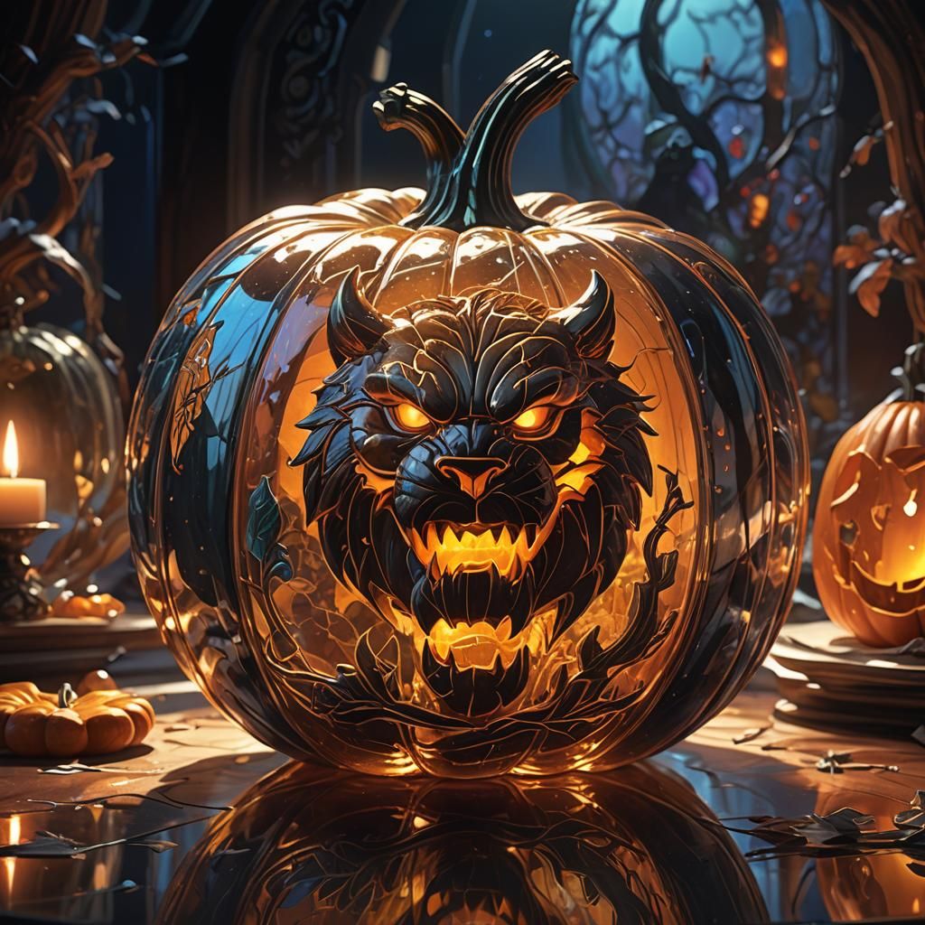 Glass Pumpkin