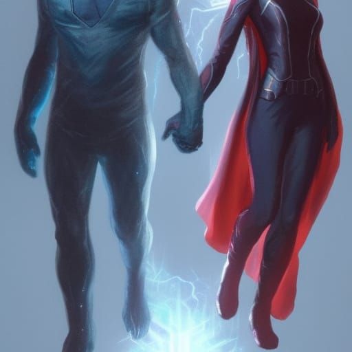 Pietro Maximoff and Wanda Maximoff
