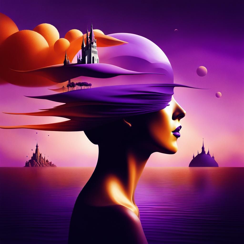 Surreal Dreamer Inspired by Yves Tanguy