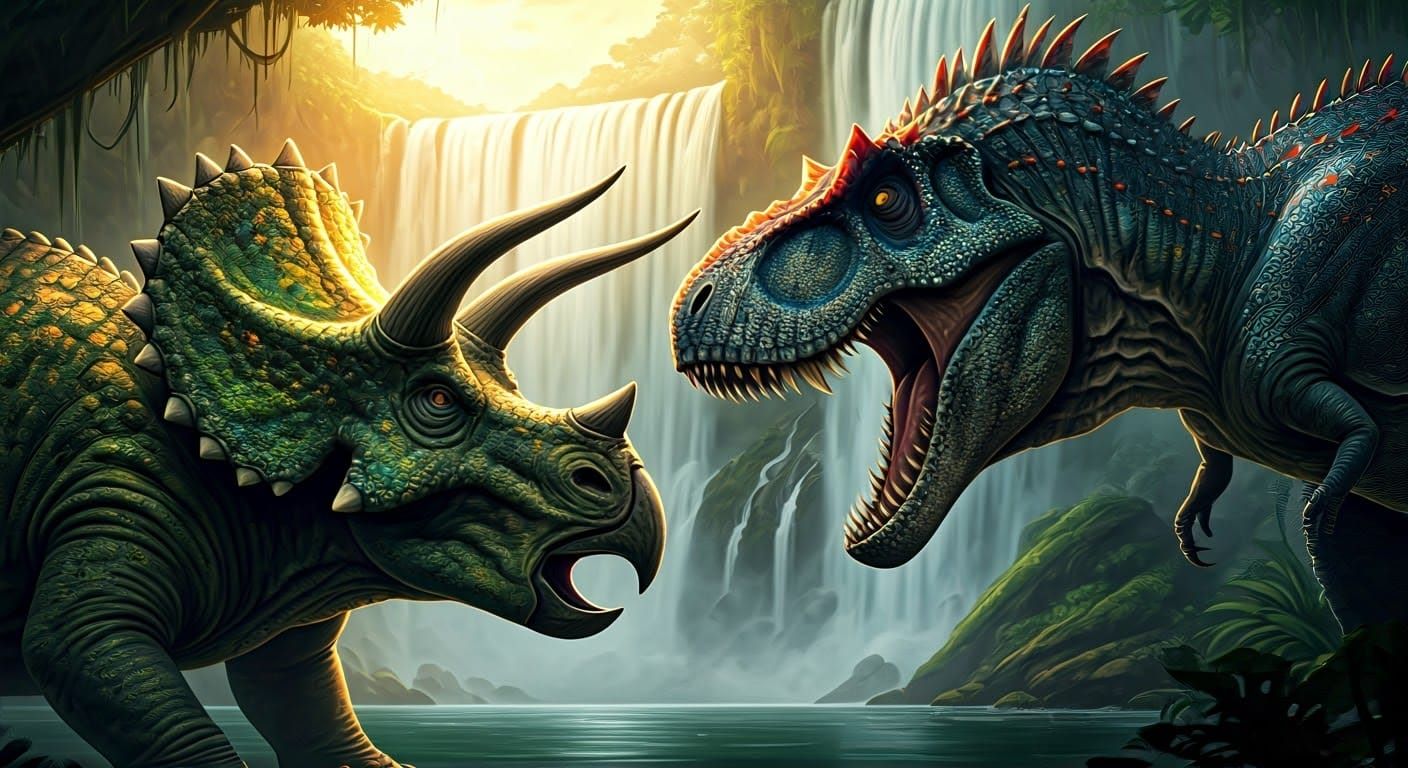 🦕 Dinosaurs Fighting 🦖