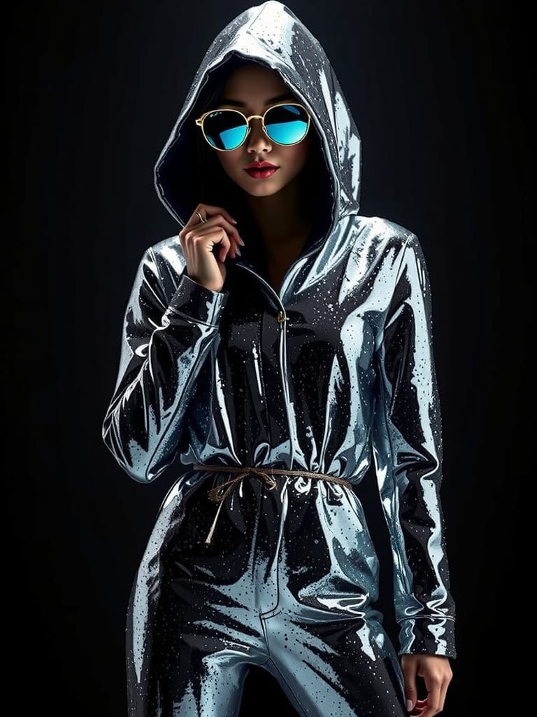 Mediterranean Goddess in Impasto Style