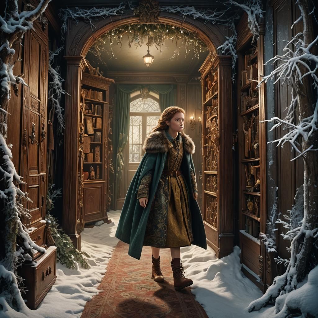 Lucy Enters Narnia: A Digital Matte Painting