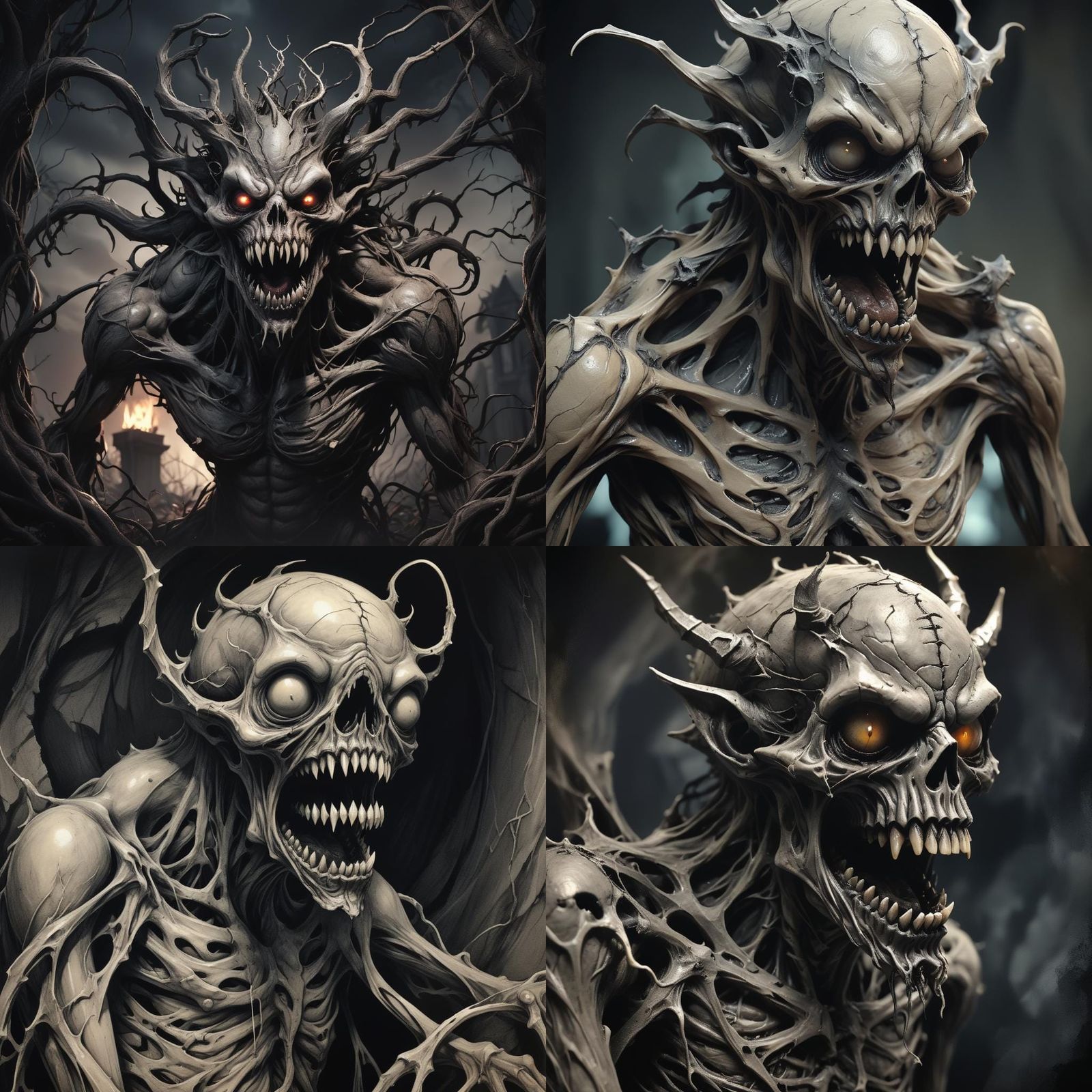 "Unholy demonic (demented:1.2), Oozing perpetual (decay.:1.5...