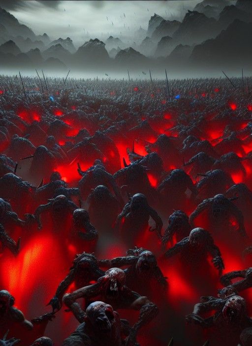 Shogun Zombie Horde in Unreal Engine 5