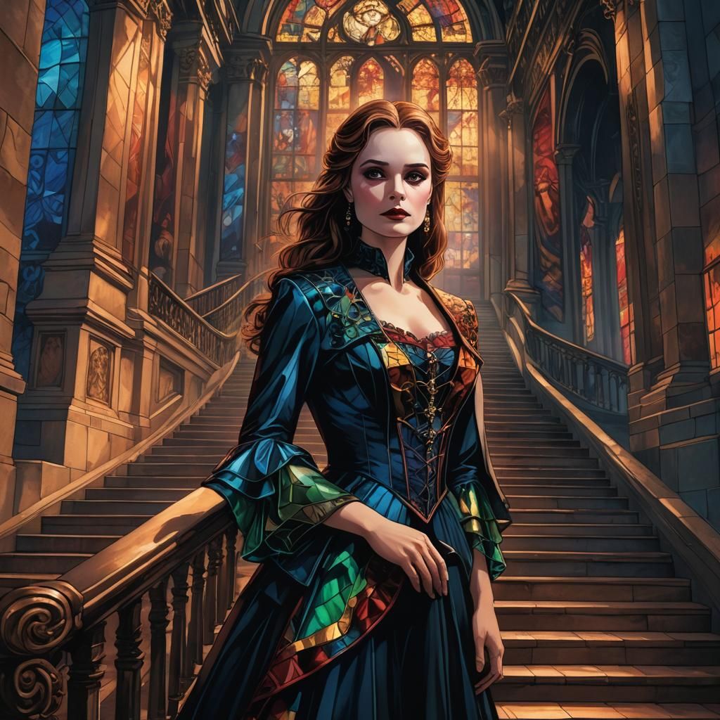 Phantom of the Opera Fantasy Concept Art