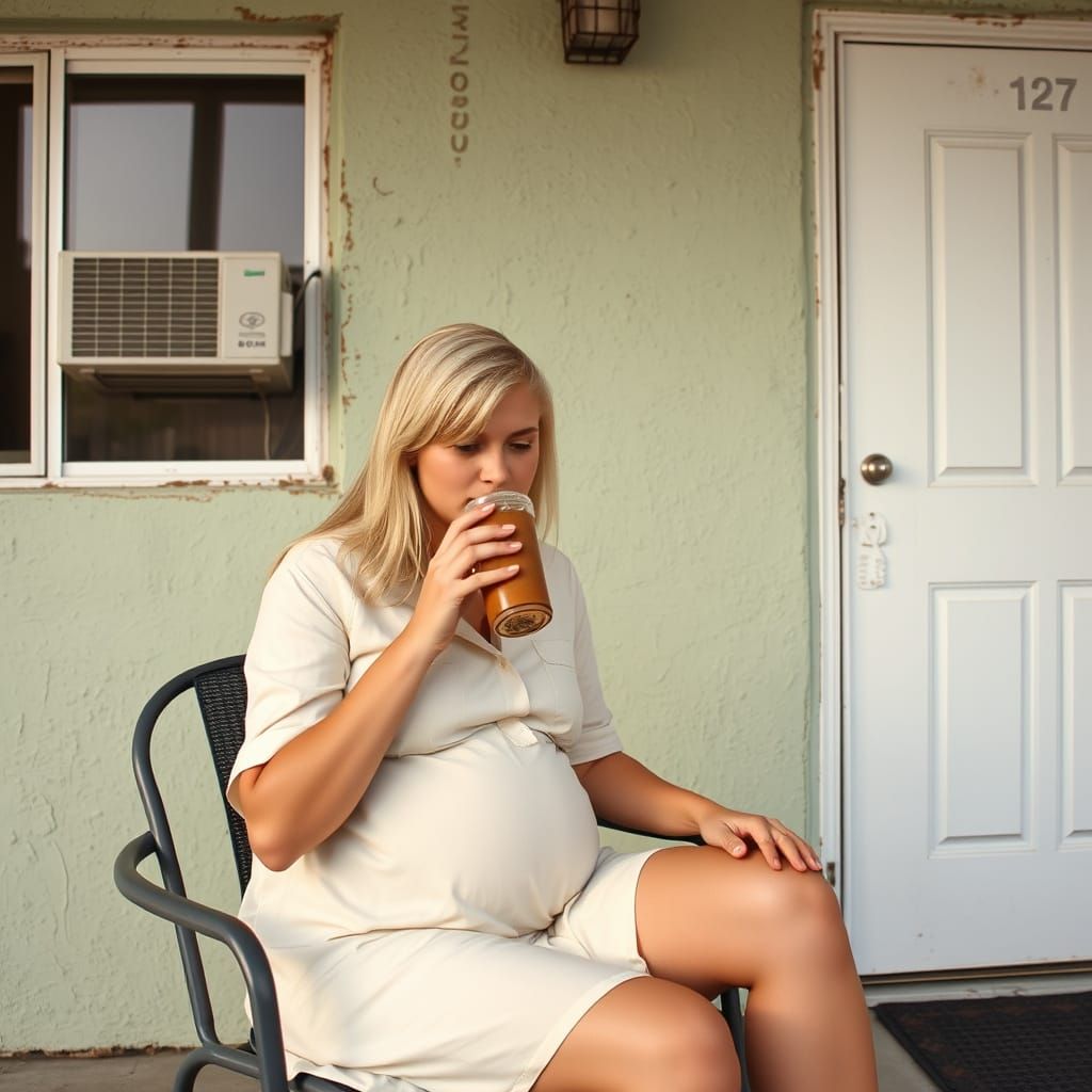 Teenage Mother Finds Solace in Cheap Motel