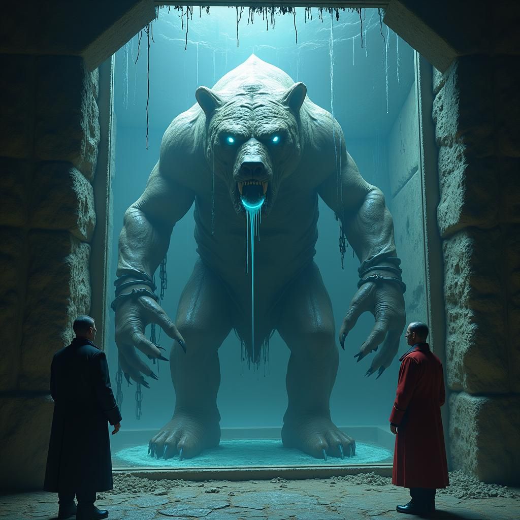 Viscarion Creature in Solovetsky Monastery Confinement Cell