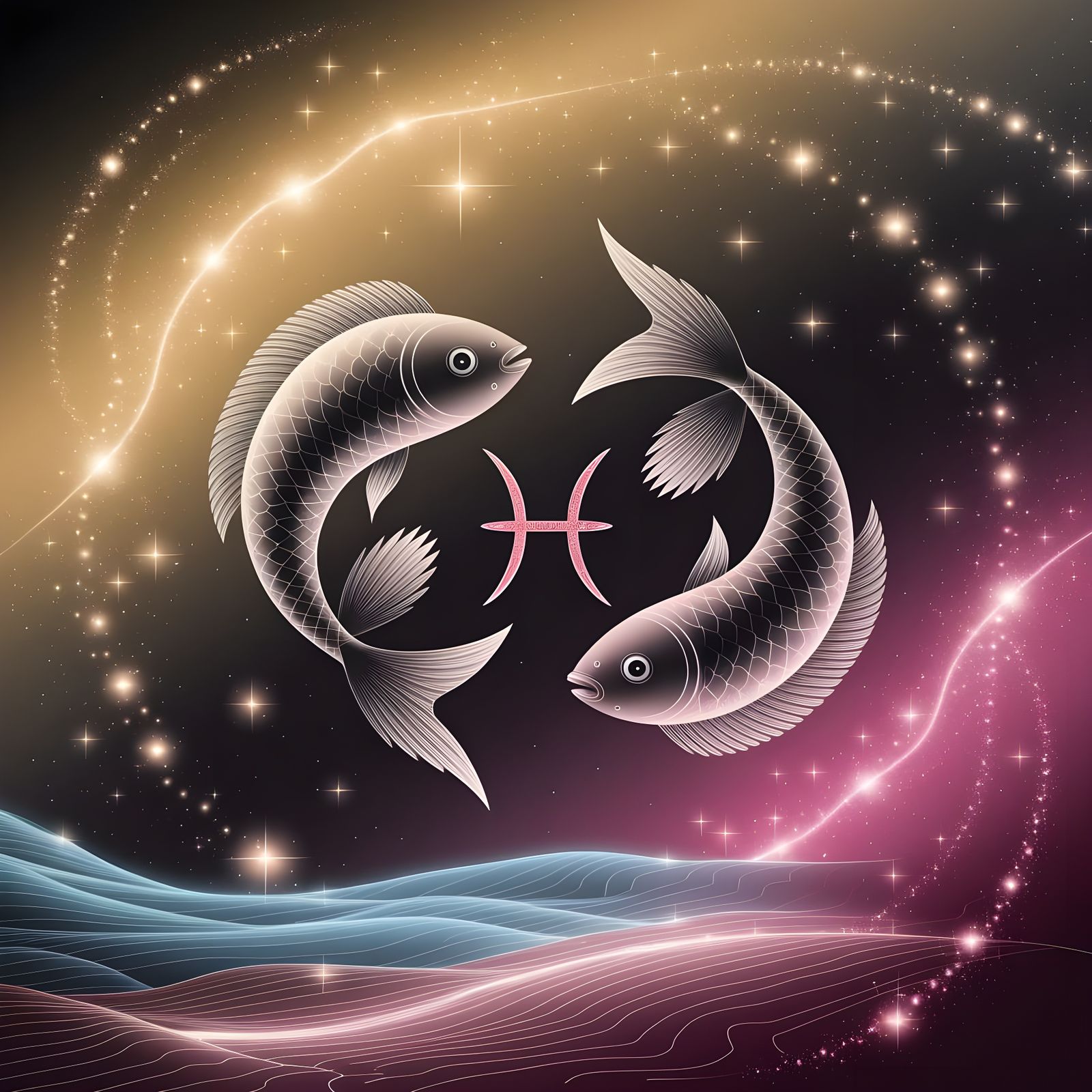 Pisces symbol.