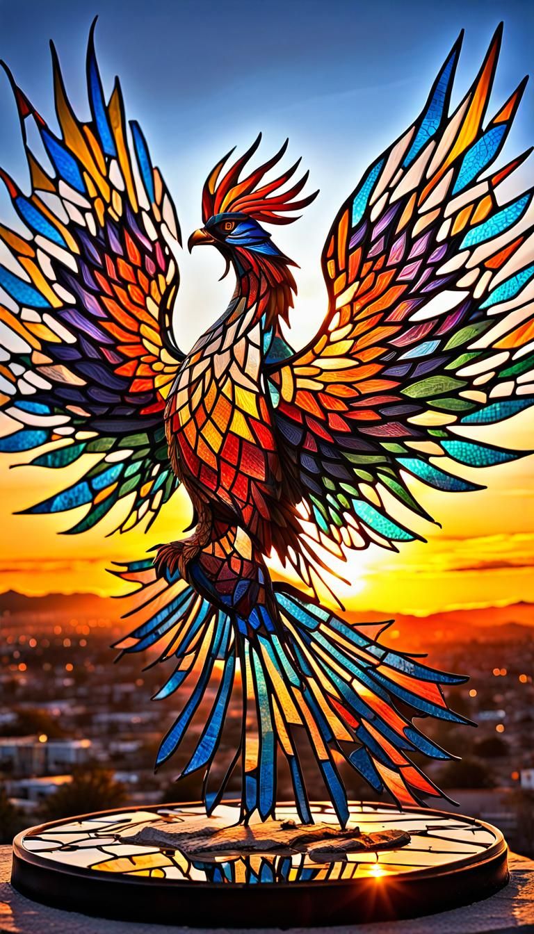 Glass Phoenix