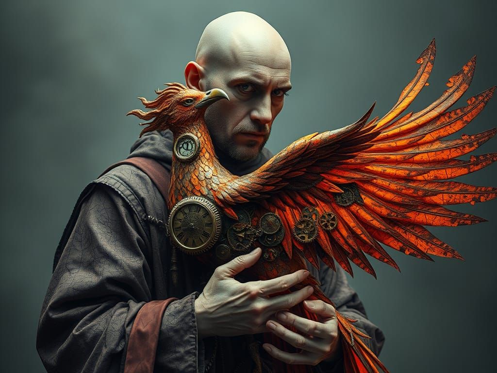 Chronomancer's Lament: A Masterpiece of Hyperrealism