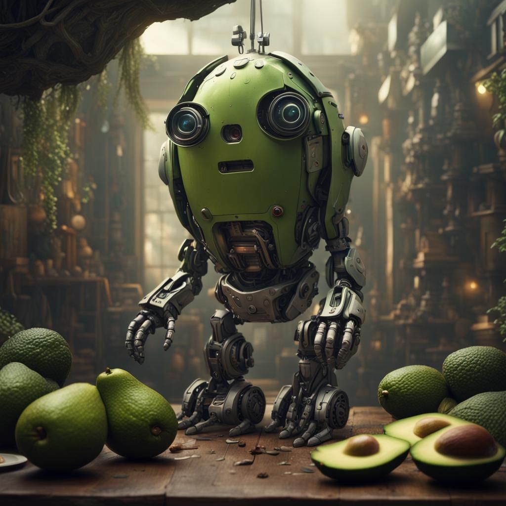 Meet Avo-bot. His sole purpose is cutting avocados for you.