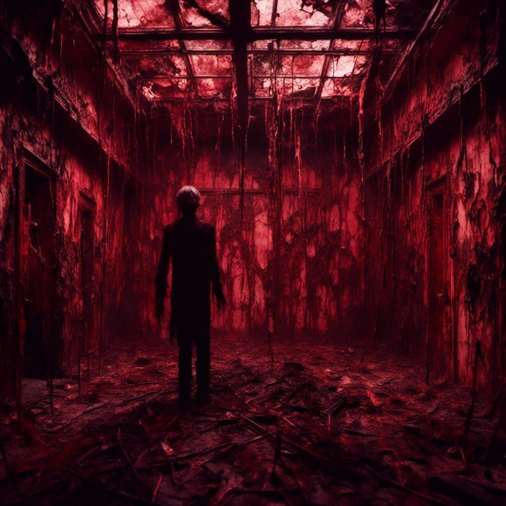 Grotesque Bio-Mechanical Fusion in Macabre Style