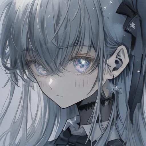 Anime Korean Girl in Cel-Shaded Style