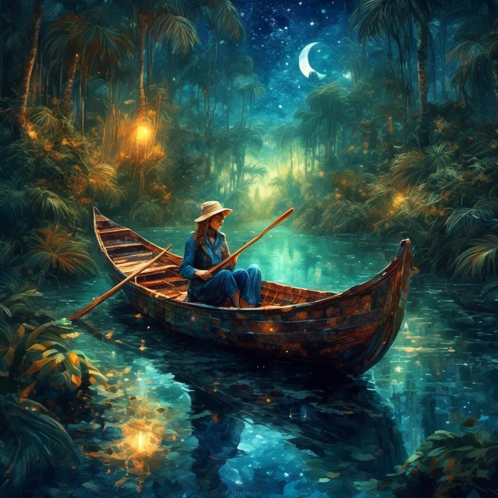 Little Boat on the River