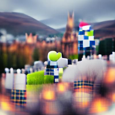 Scottish Highlands Serene Landscape