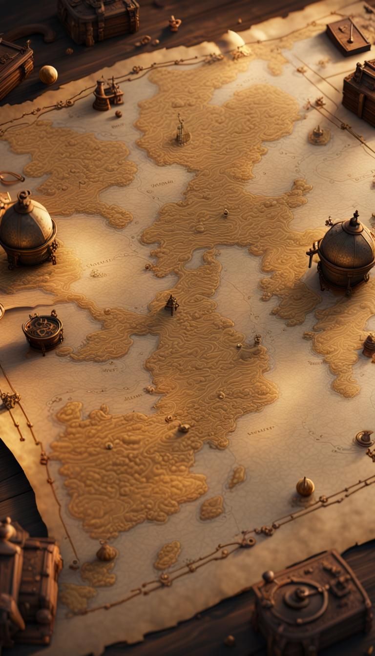 Treasure Map to Unimaginable Riches in 3D