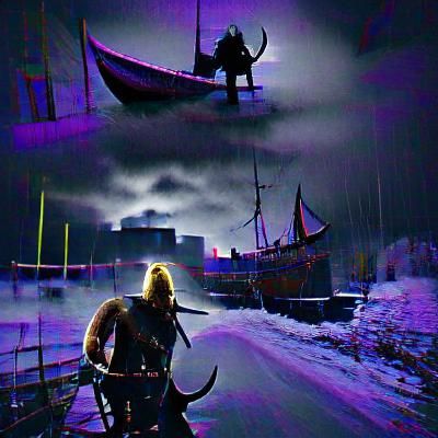 Viking Noir: A Fusion of Worlds