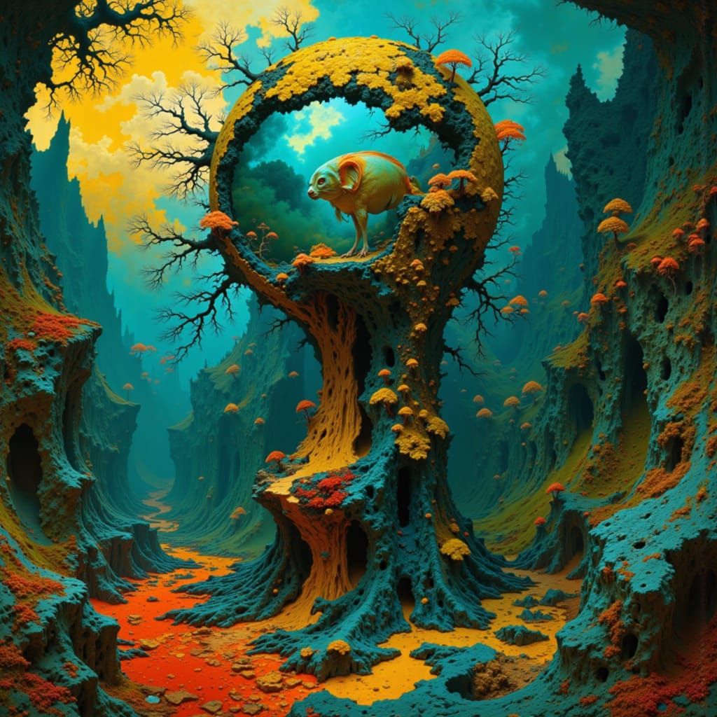 Strange Artistic Creation