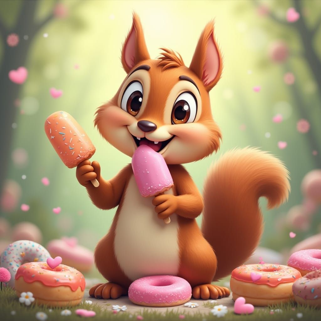 Whimsical Summer Squirrel Treats