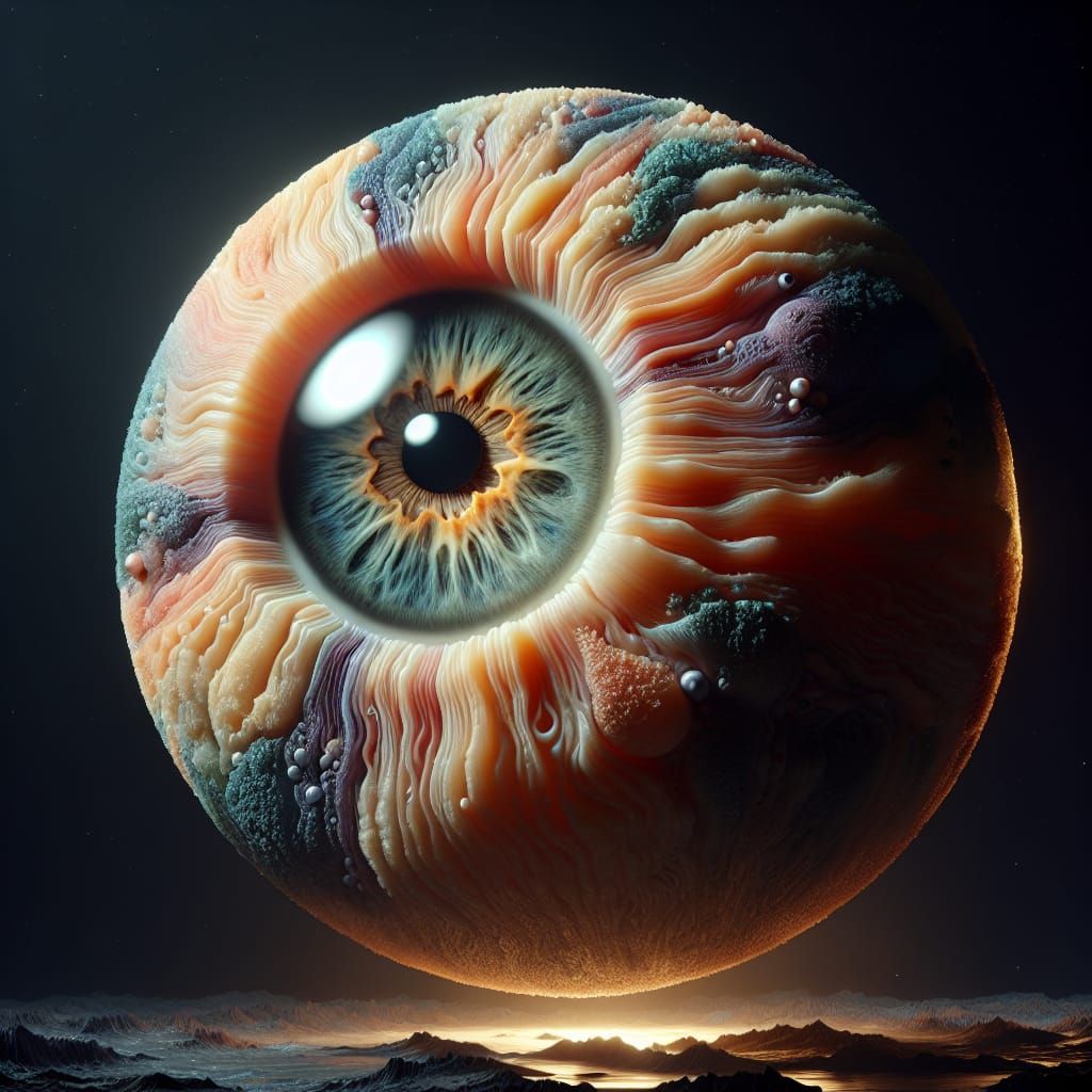 Prompt by Anna @Anna #14 most popular NightCafe image “Eyeba...