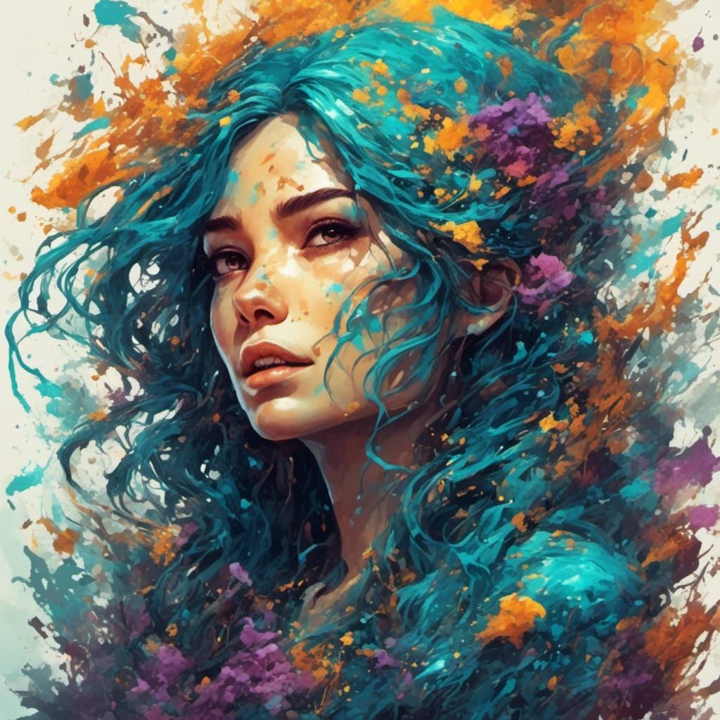 Magical Energy in a Surreal Landscape