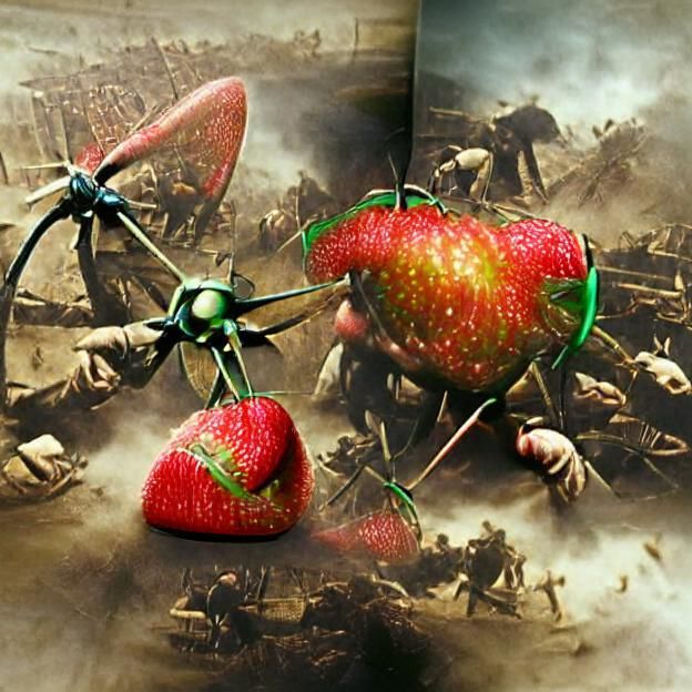 War of the Worlds vs. Sentient Strawberries