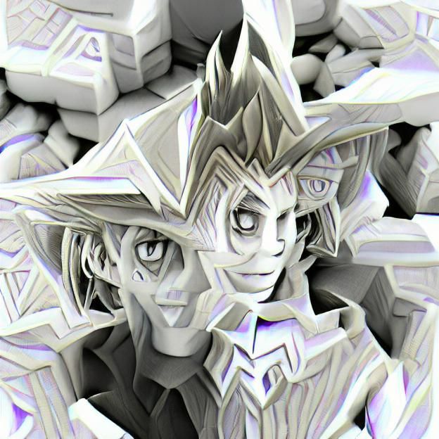 Yami Yugi with Ambient Occlusion Rendering
