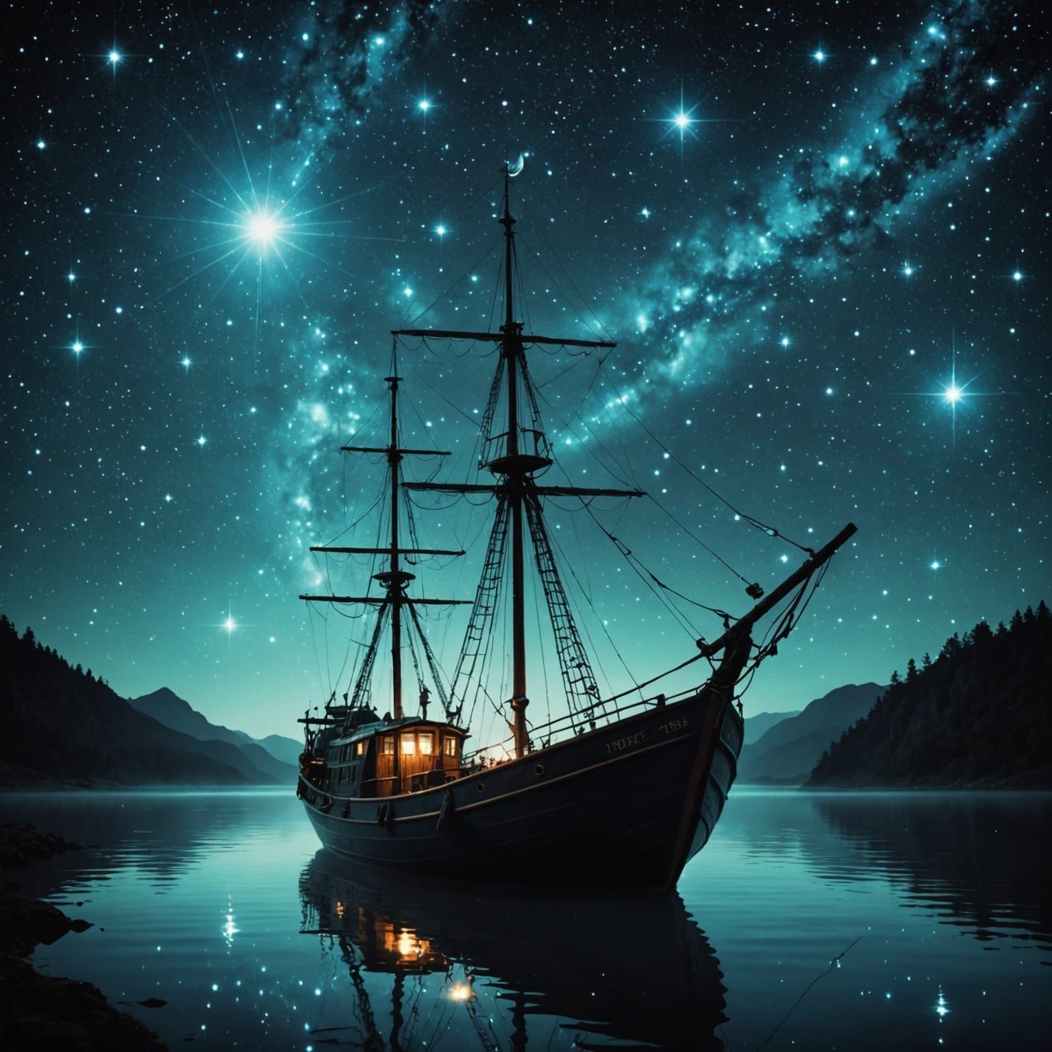 Enchanted Starlit Voyage