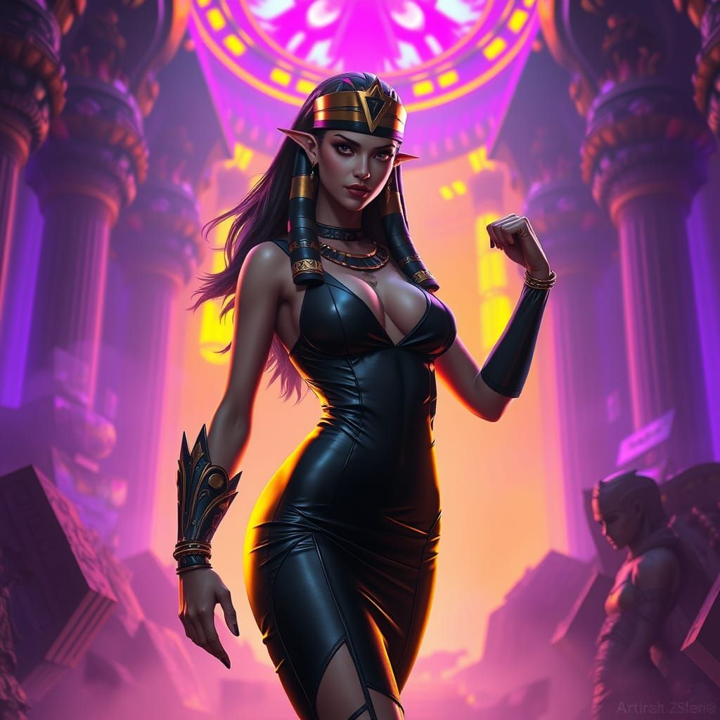 Egyptian Goddess of Light and Power