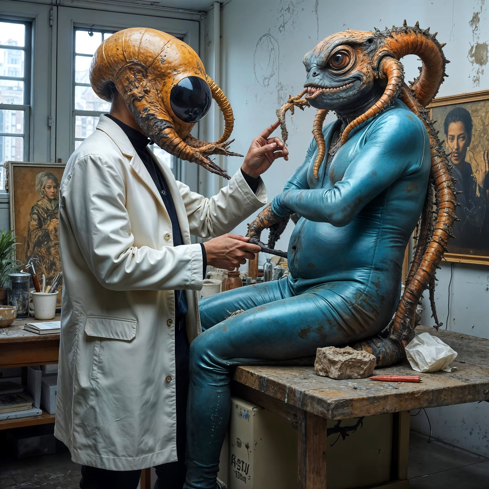 (the Doctor)"You asked for my frank diagnosis, so here it is...