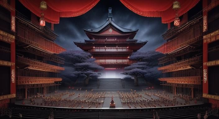 Dramatic Night at the Japanese Opera