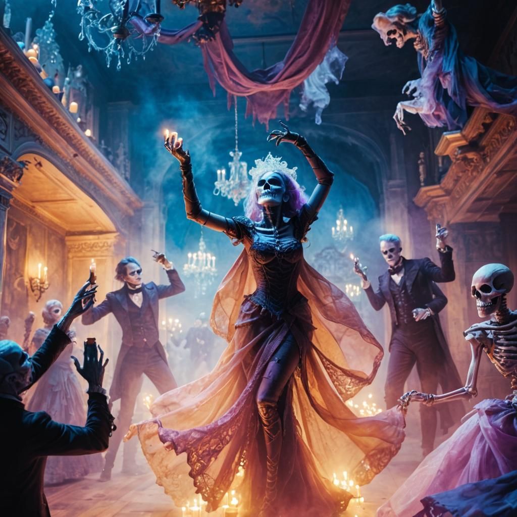 Dark Fantasy: Firbolg Mummy Dances with Vampire