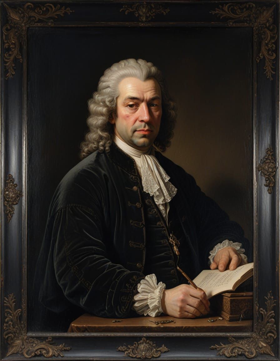 Dutch Nobleman in Candlelit Splendor