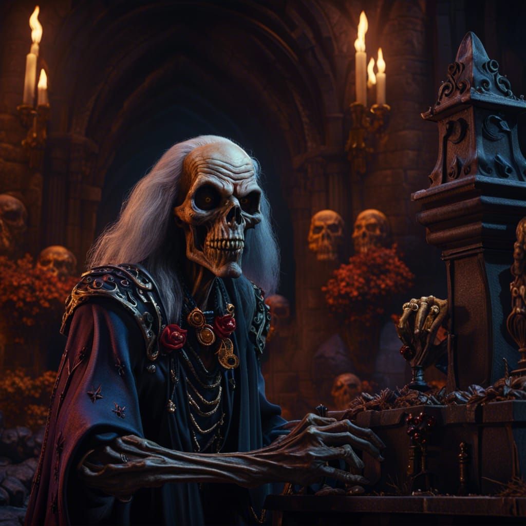 Crypt Keeper from Tales From The Crypt in Detailed Matte Pai...