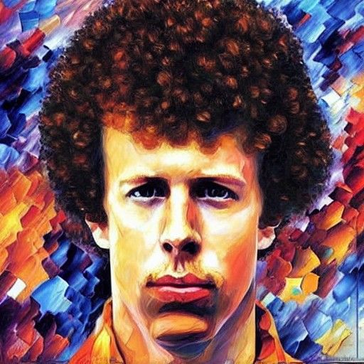 Napoleon Dynamite Album Art: Impressionistic Portrait