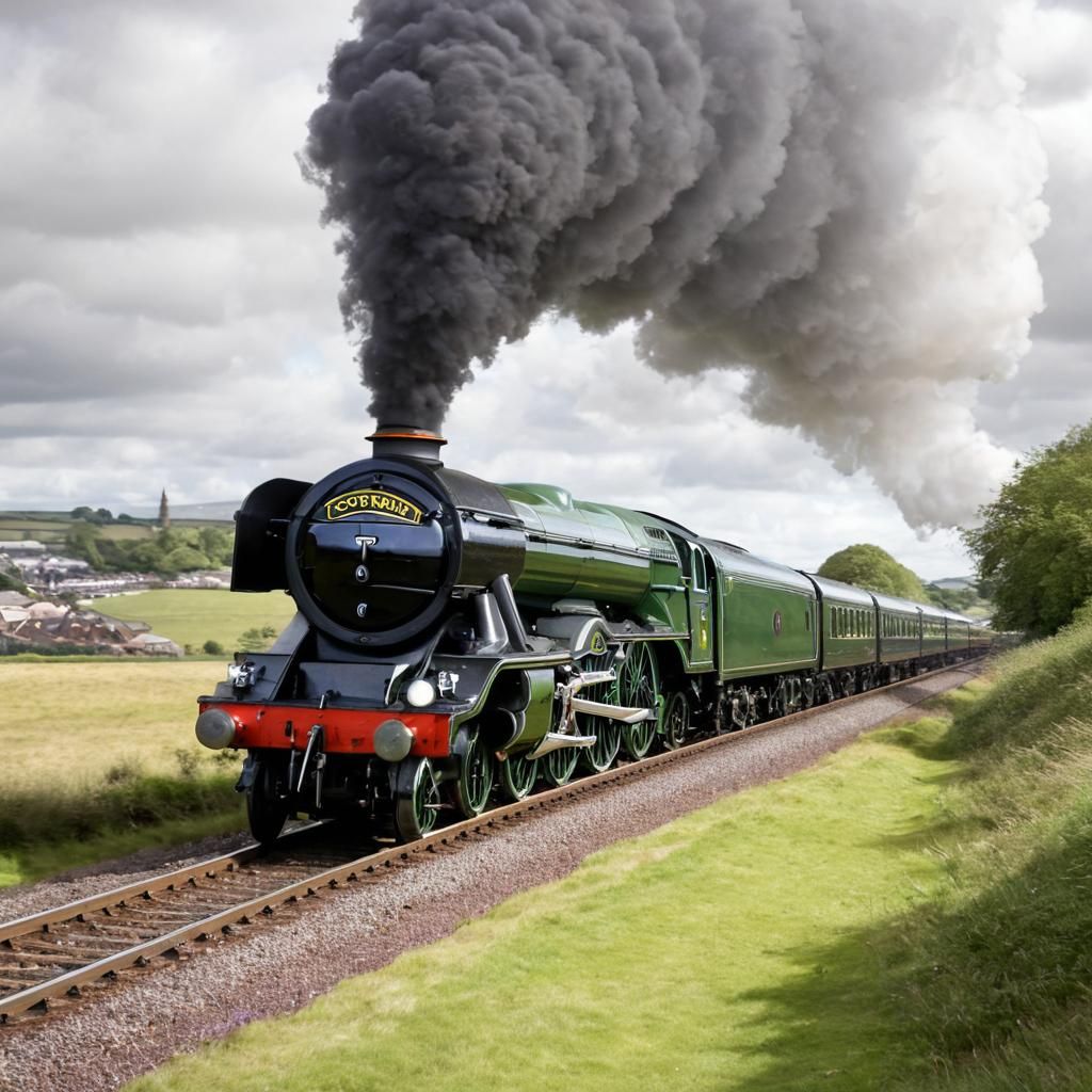 The Flying Scotsman: Iconic Steam Locomotive