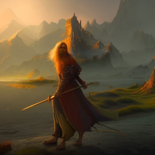 Hobie Brown: Detailed Matte Painting in Deep Color