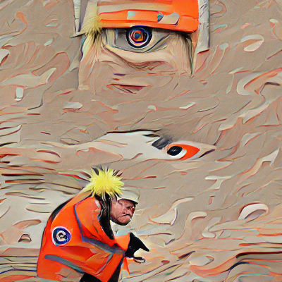 Stylized Portrait of a Manga Character