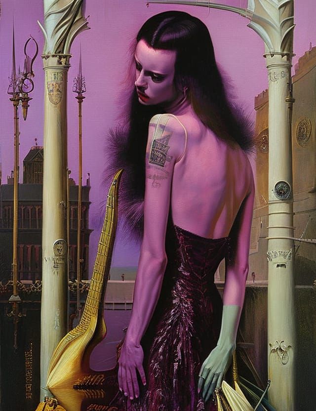 Biomechanical Crypt of Desires: Eldritch Surrealism