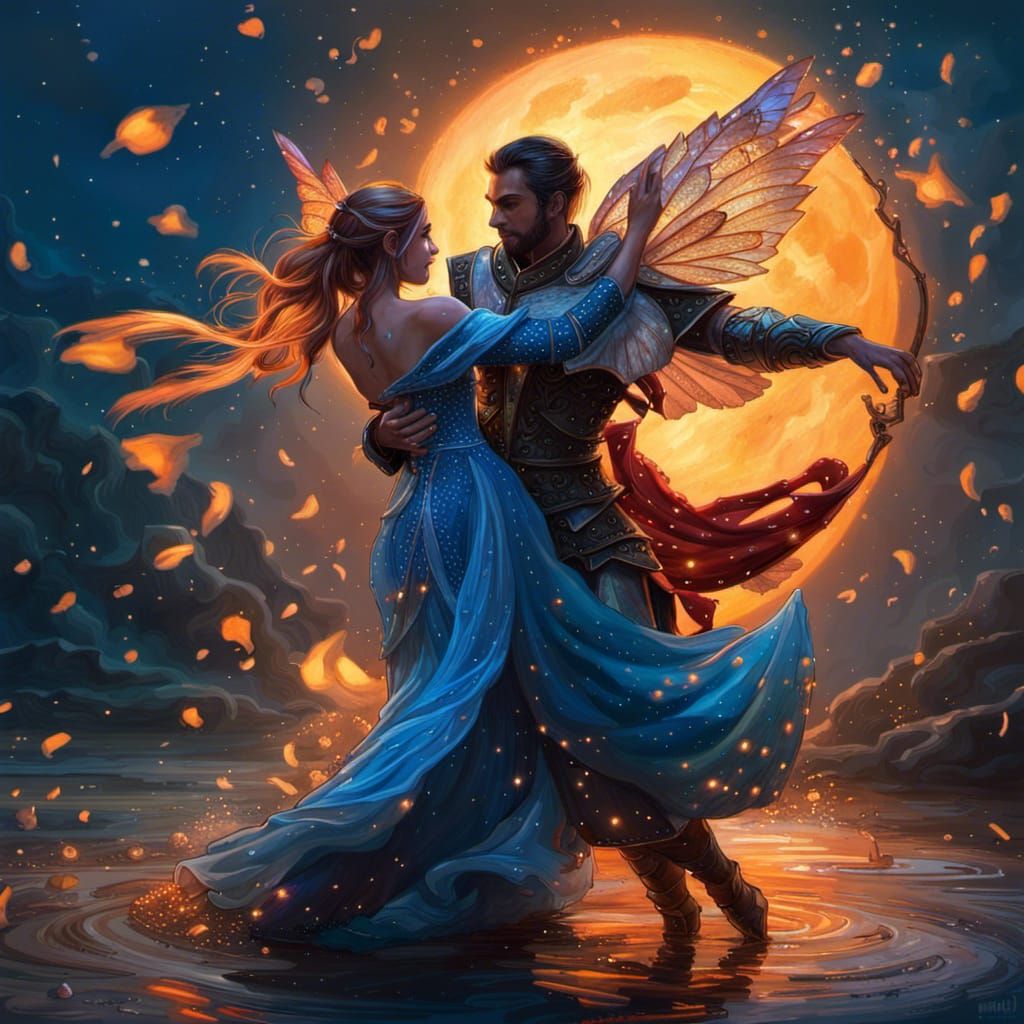 Fire Elf and Water Knight Fairy Waltz