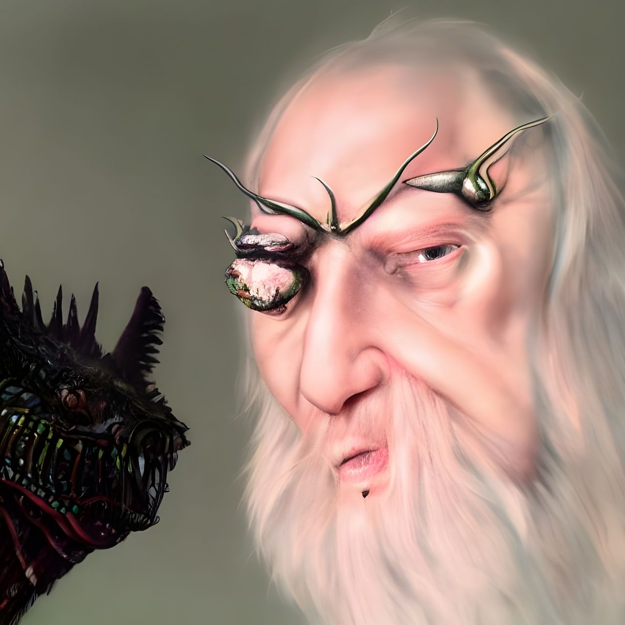 Exotic Creatures in Hyperreal Chromatic Aberration