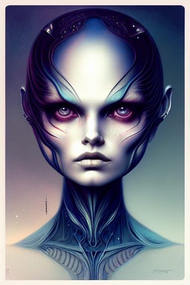 Super Deformed Portrait in Surreal Style