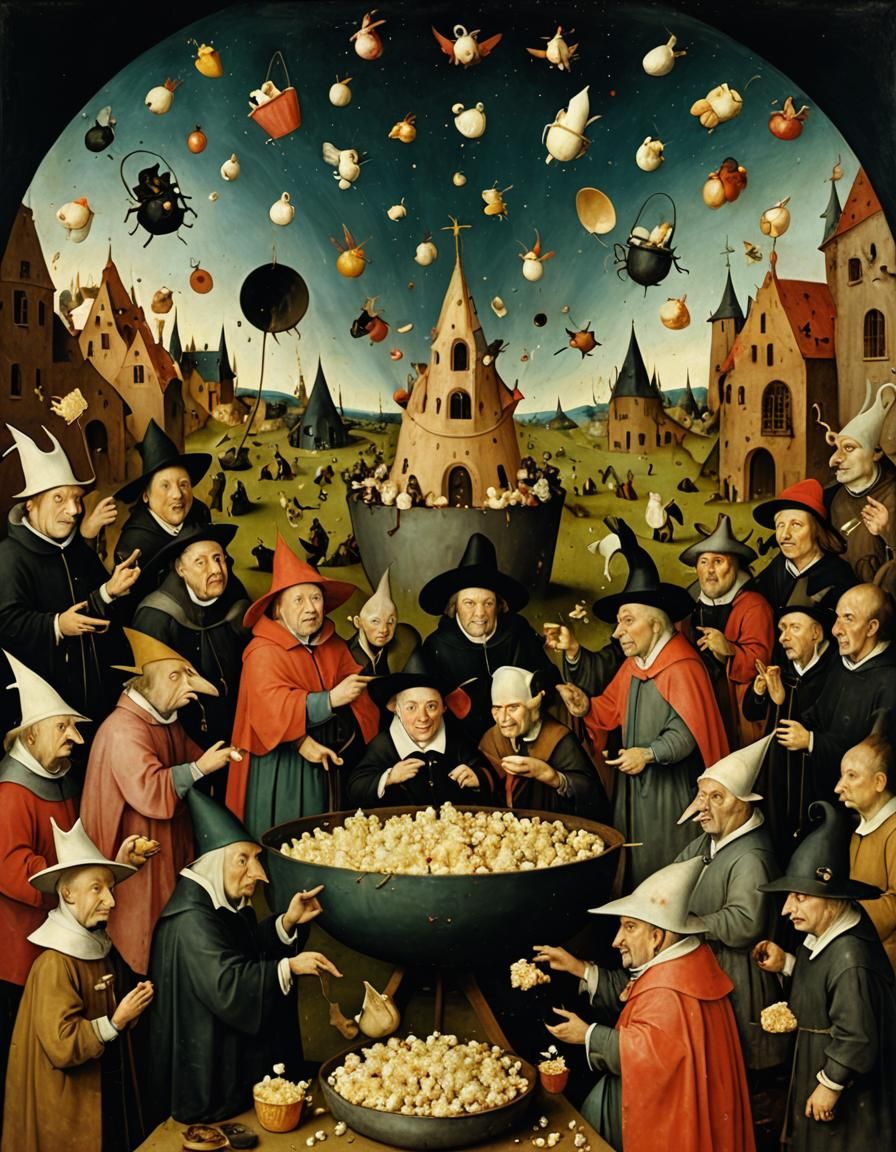 Popcorn's Universal Judgement: A Bosch-Inspired Vision