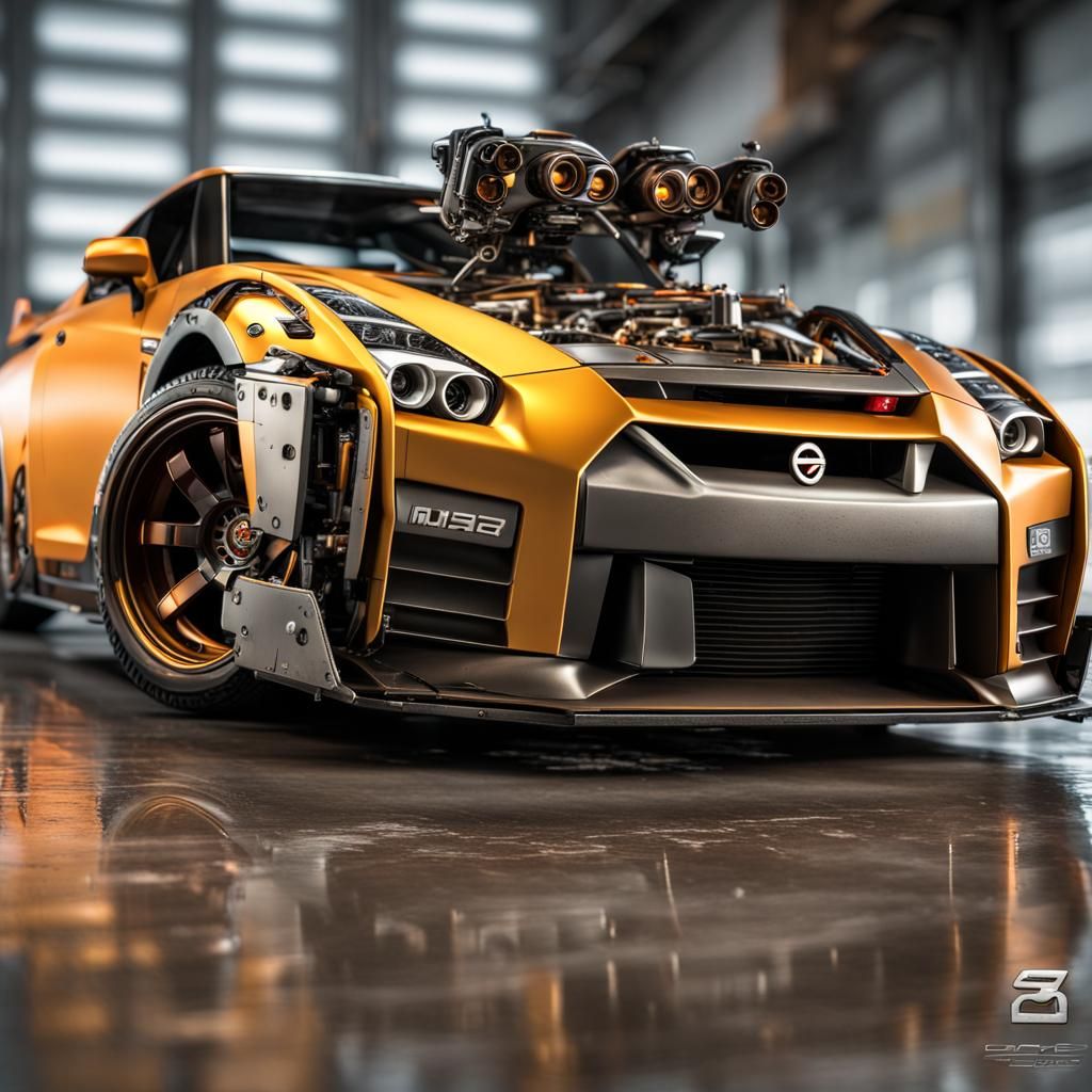 Nissan GTR Wall-E Edition