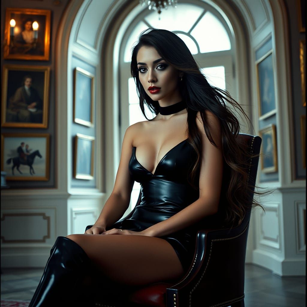 Goddess in Luxury Cinematic Style