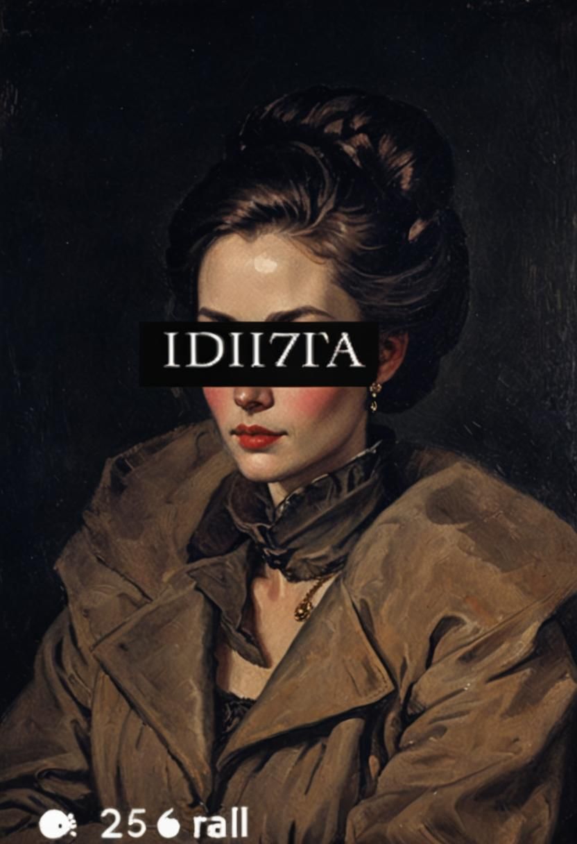 Elegant Woman in Classic Painting Style