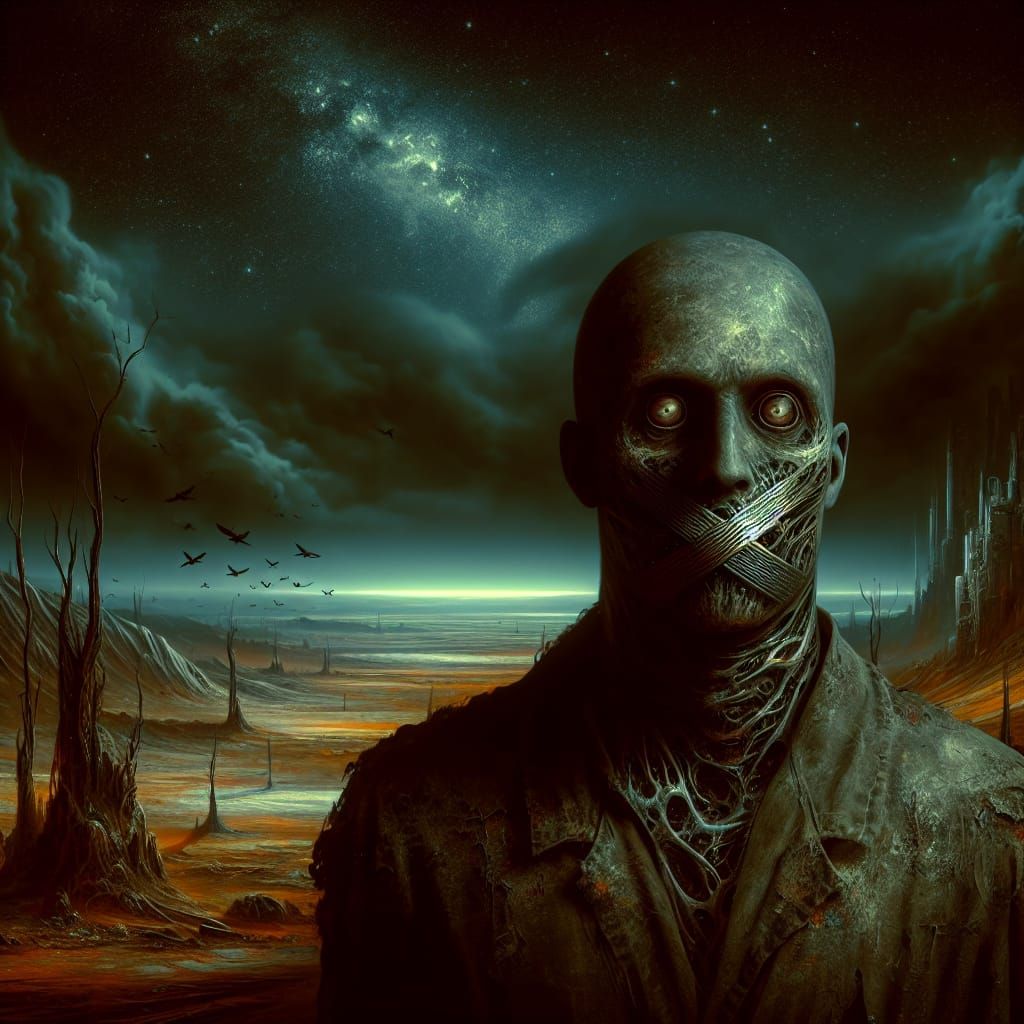 Desolate Futuristic Wasteland: The Last Man's Torment