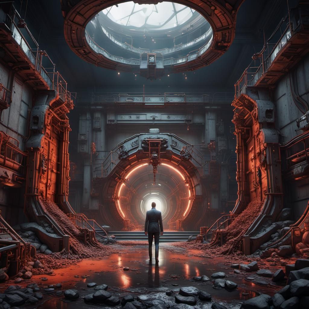 SCP Agent Detailed Matte Painting