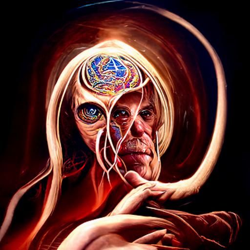 Visionary Oil Painting in James Gurney Style